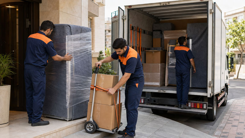 فشارکی بار؛ بهترین باربری تهران برای اسبابکشی و حمل بار