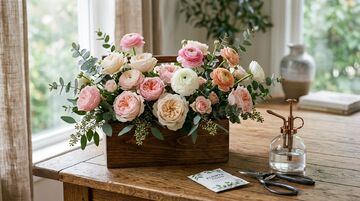 راهنمای کامل نگهداری از باکس گل و افزایش طول عمر آن