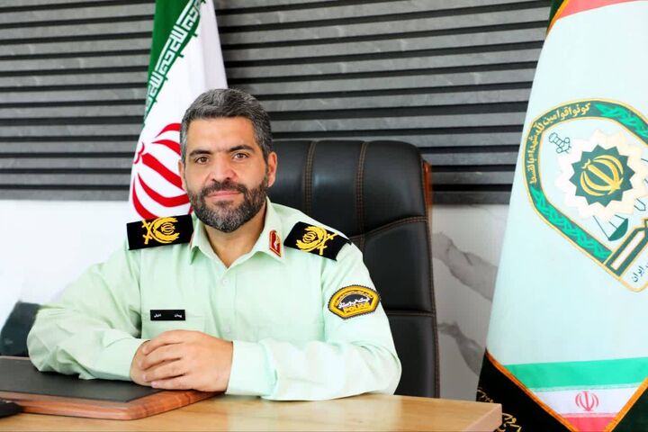 معاون هماهنگ کننده فرماندهی انتظامی استان البرز به درجه سرتیپ دومی نائل آمد
