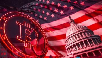 عقب‌نشینی بیت کوین تا ۸۳,۳۰۰ دلار هم‌زمان با جهش بازده اوراق قرضه آمریکا