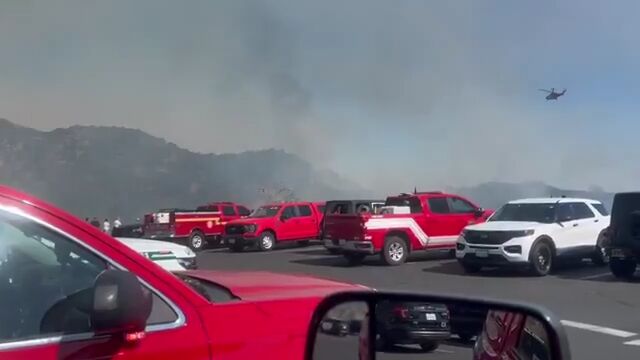 آتش‌سوزی در کالیفرنیا در آستانه گسترش به مناطق مسکونی