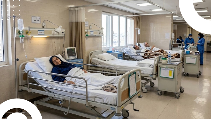 هزینه اجاره تخت بیمارستانی