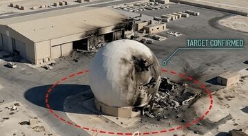 انتشار تصاویری تازه از ضربات مهلک ایران به مواضع نظامی آمریکا در غرب آسیا