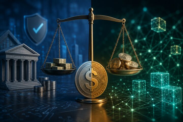 تفاوت استیبل‌کوین‌های متمرکز و غیرمتمرکز چیست؟