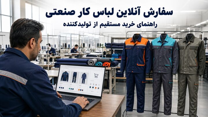 سفارش آنلاین لباس کار صنعتی | راهنمای خرید مستقیم از تولیدکننده