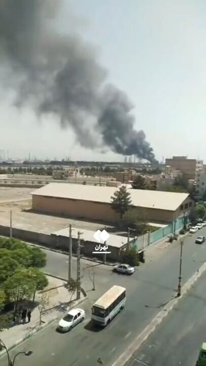 حریق در پالایشگاه نفت تهران مهار شد