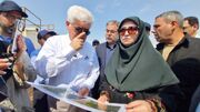 بازدید رئیس سازمان محیط زیست از میدان نفتی سهراب در تالاب هورالعظیم