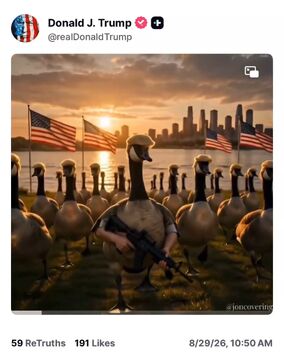 لشکرکشی ترامپ با اردک‌های مسلح به دریاچه انتاریو