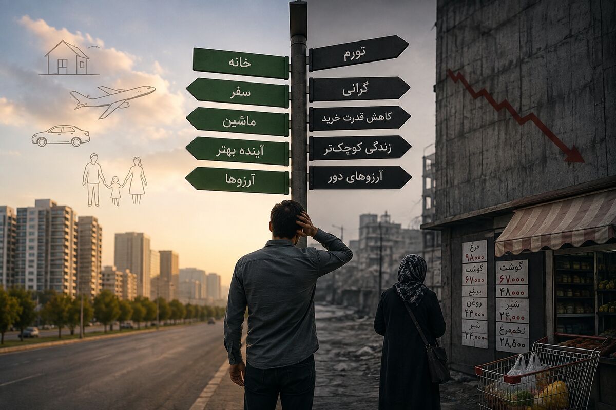 وقتی تورم آرزوهای مردم را نشانه می‌رود؛ از خانه و سفر تا رؤیای آینده