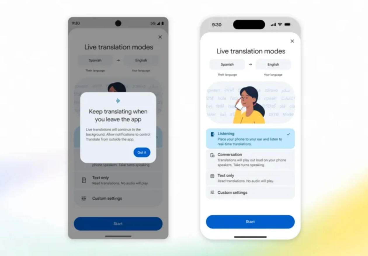 گوگل ترنسلیت قابلیت‌های جدیدی برای ترجمه زنده در اندروید و iOS معرفی کرد