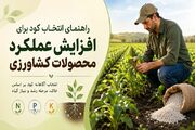 راهنمای انتخاب کود برای افزایش عملکرد محصولات کشاورزی