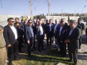 وزیر نیرو از سامانه‌های دانش‌بنیان تصفیه فاضلاب غرب صدرا بازدید کرد