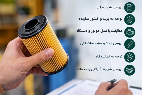 لیست قیمت انواع فیلتر روغن صنعتی و ماشین آلات سنگین