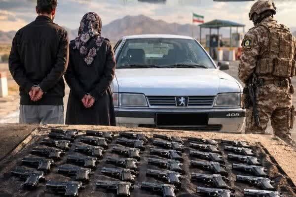 کشف محموله سلاح جنگی در جنوب کرمان