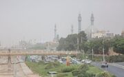 قطعی برق در اثر طوفان شدید در قم