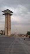 برجک زندان رجایی‌شهر فروریخت