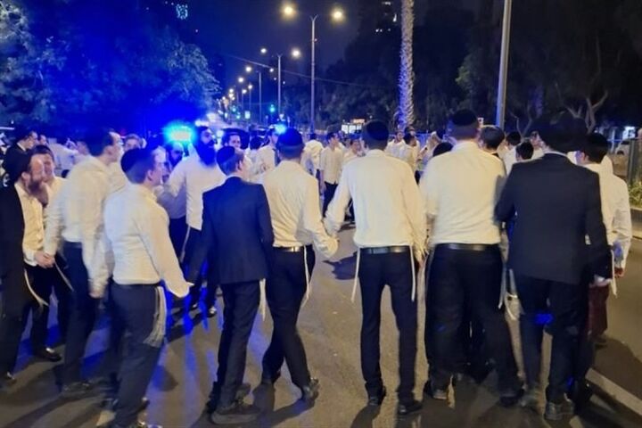 بحران در رژیم صهیونیستی؛ اعتراضات خیابانی حریدی‌ها ادامه دارد