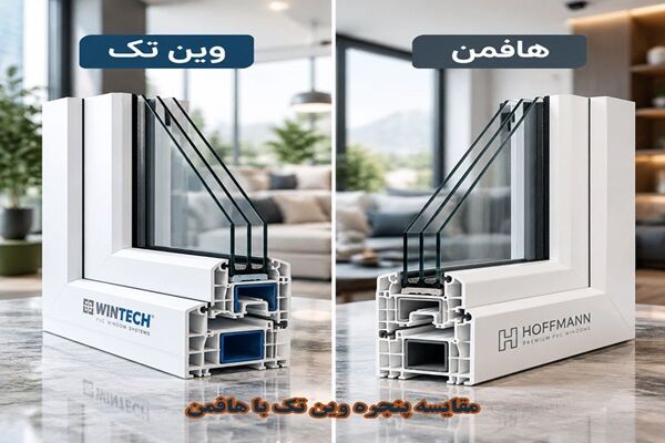 مقایسه پنجره وین تک با هافمن