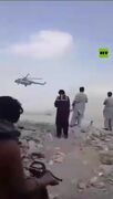سقوط مرگبار هواپیمای نظامی در پاکستان