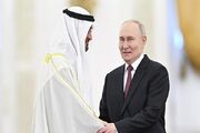 گفت‌وگوی پوتین با رئیس امارات درباره تحولات منطقه