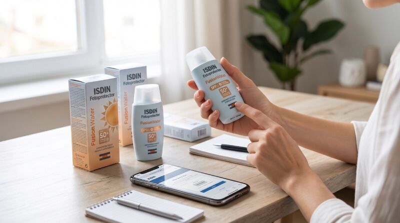 تشخیص اصل و فیک ضد آفتاب ایزدین