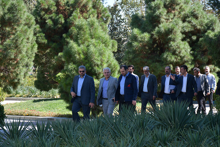 بازدید فرماندار شهرستان قدس از نفت پارس