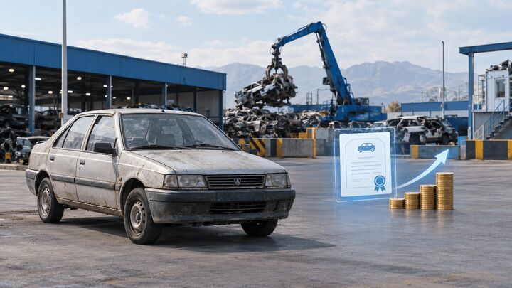 نصاب جدید اسقاط خودروهای فرسوده در شهریور ۱۴۰۵