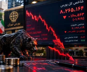 سقوط ۱۶۰ هزار واحدی شاخص کل و فرار سنگین نقدینگی از بازار سهام