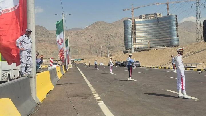 افتتاح بزرگراه شهید موسوی با هدف کاهش ترافیک آزادگان