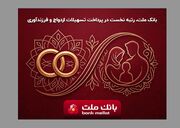 پیشتازی بانک ملت در پرداخت تسهیلات ازدواج و فرزندآوری
