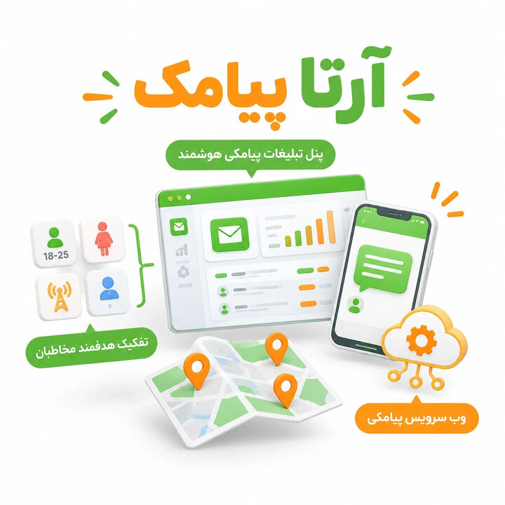پنل تبلیغات پیامکی هوشمند با تفکیک هدفمند مخاطبان و وب سرویس پیامک