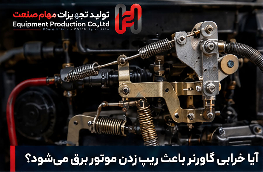 آیا خرابی گاورنر باعث ریپ زدن موتور برق می شود؟