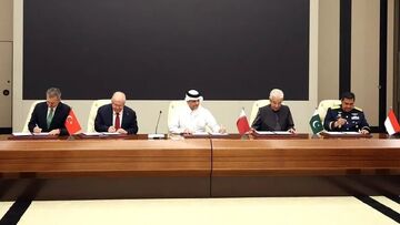 تفاهم‌نامه نظامی ترکیه با قطر، اندونزی و پاکستان