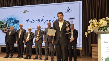 شعبانی مرد سال فولاد شد؛ خانی کارشناس برتر 